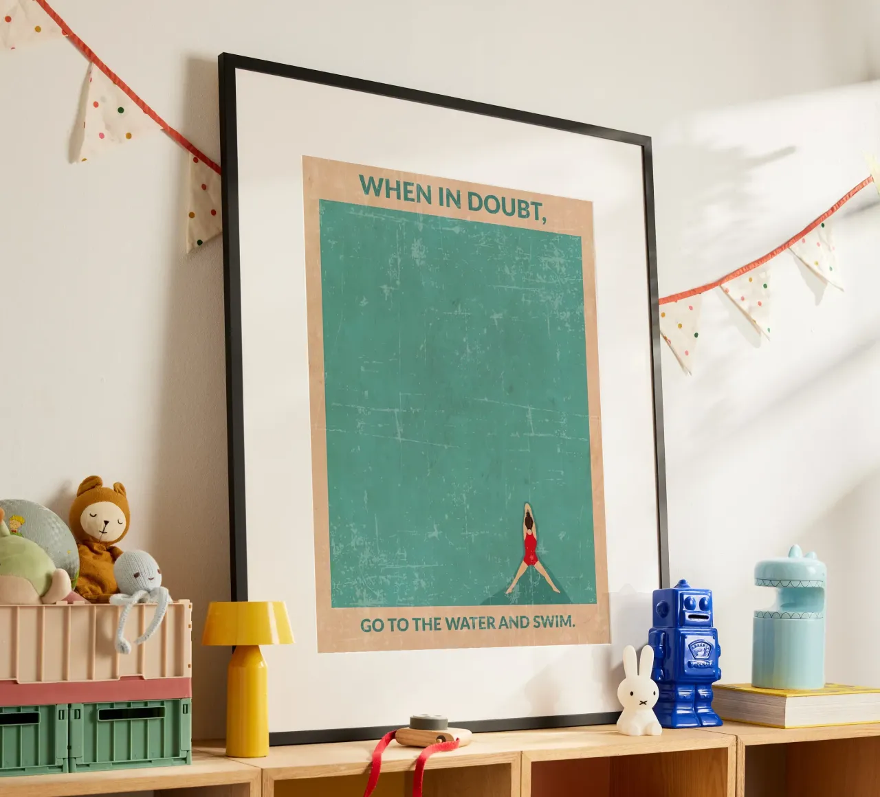 Acque libere poster da burnet