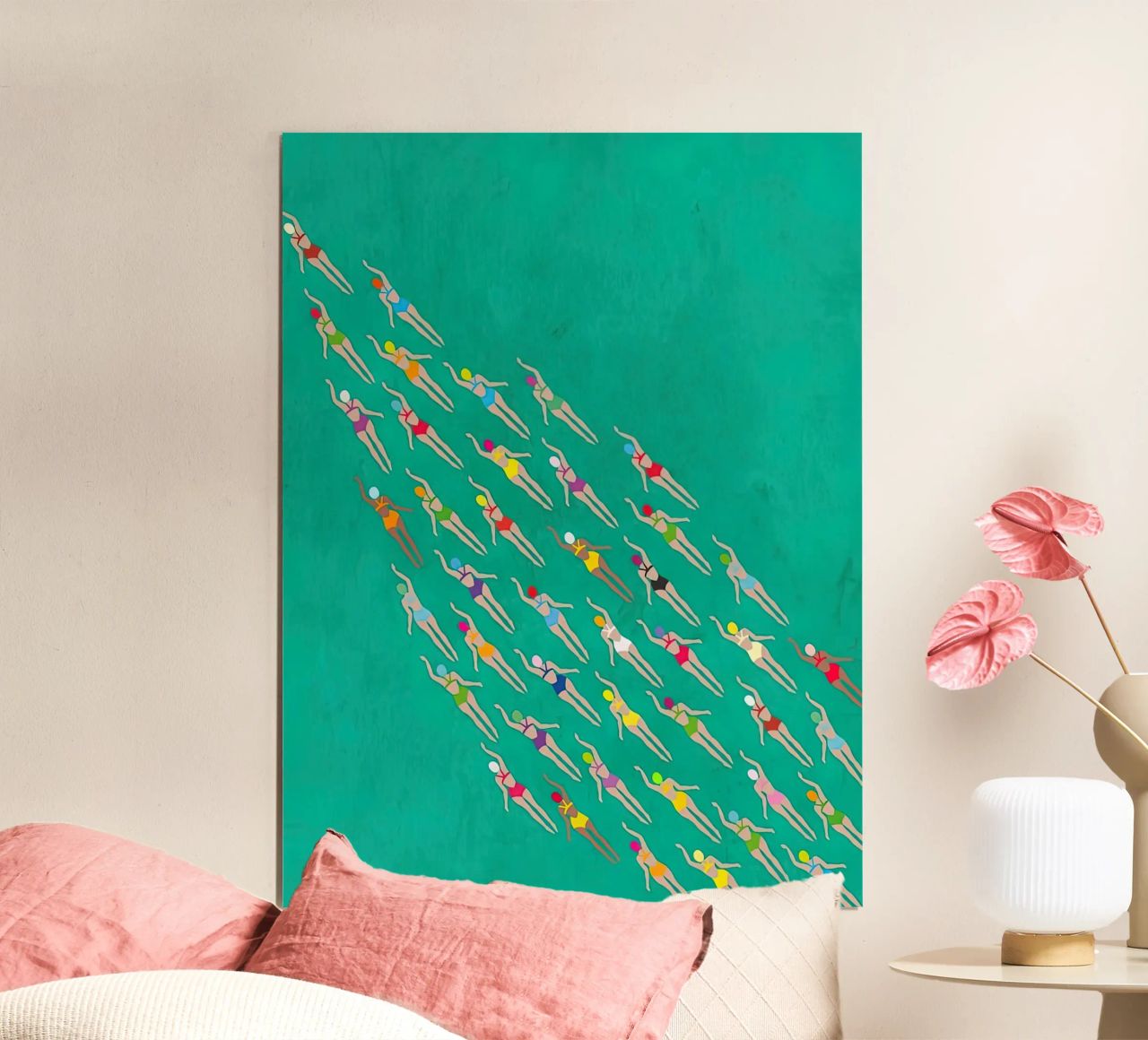 Rennschwimmer Poster von burnet