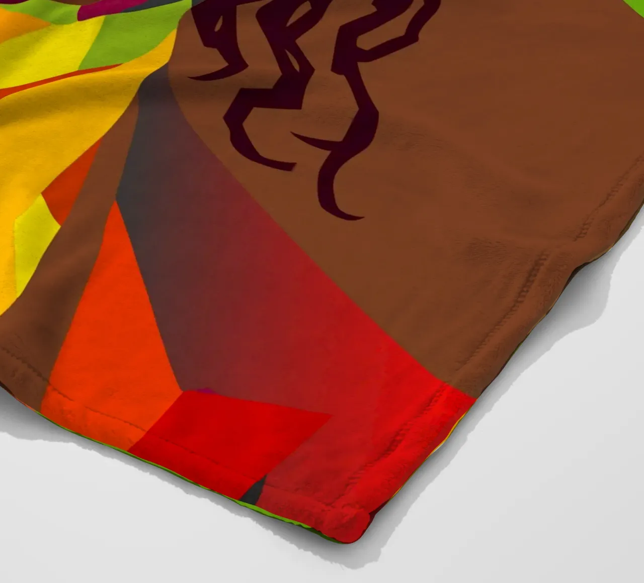 m jackson retro pop art wpap coperta in pile da aiswa