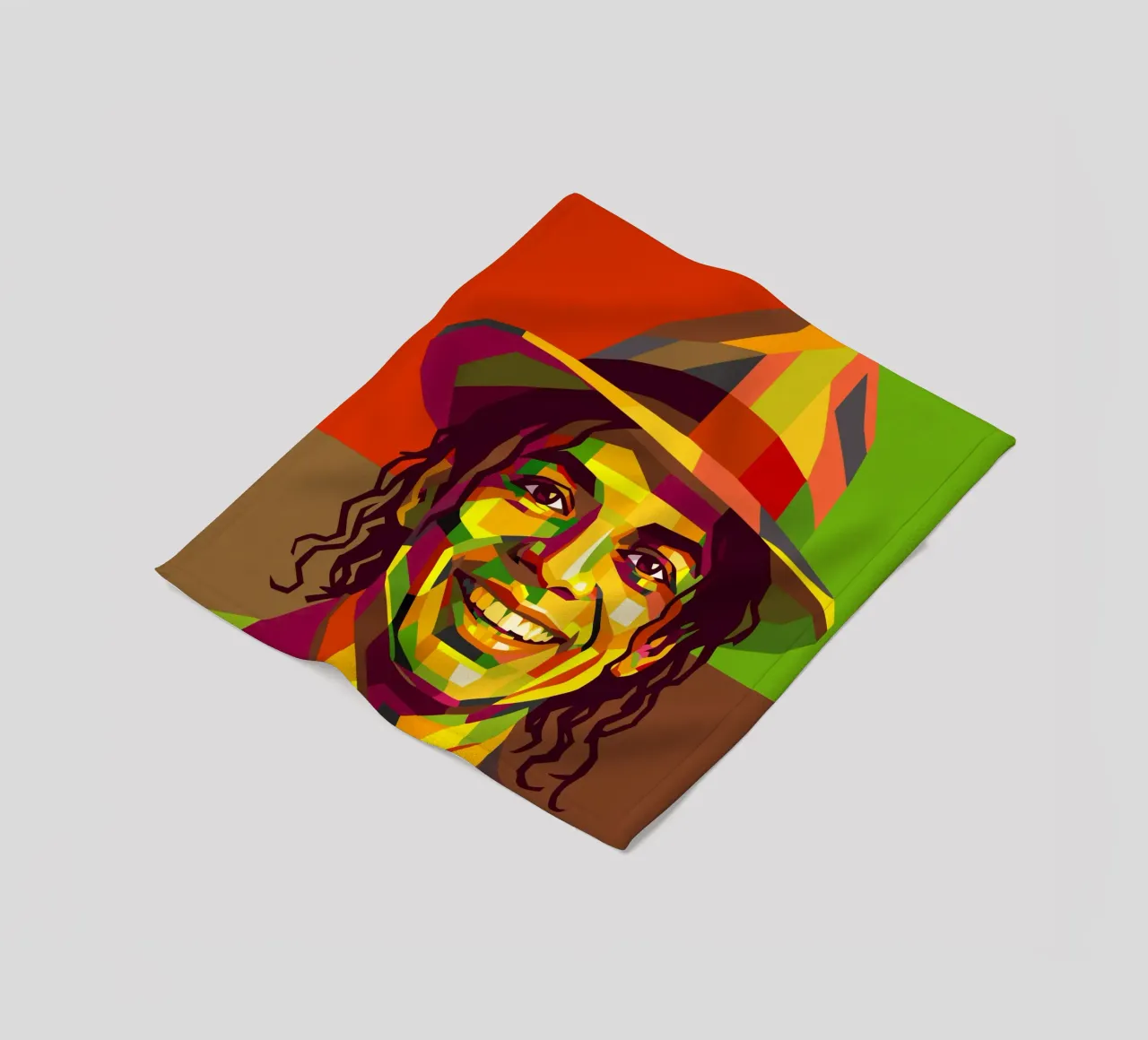 m jackson retro pop art wpap coperta in pile da aiswa
