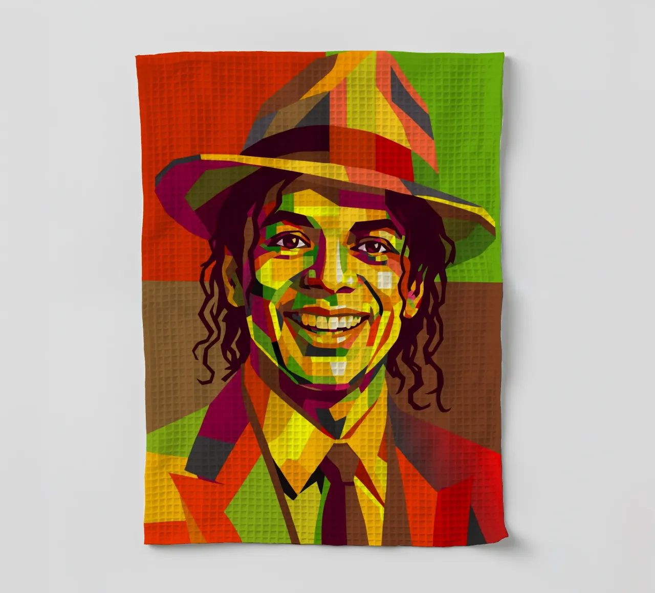 m jackson retro pop art wpap canovaccio da cucina da aiswa
