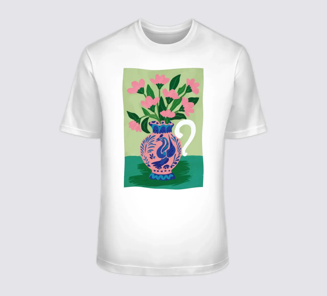 Brocca blu floreale t-shirt da Haven Mirage