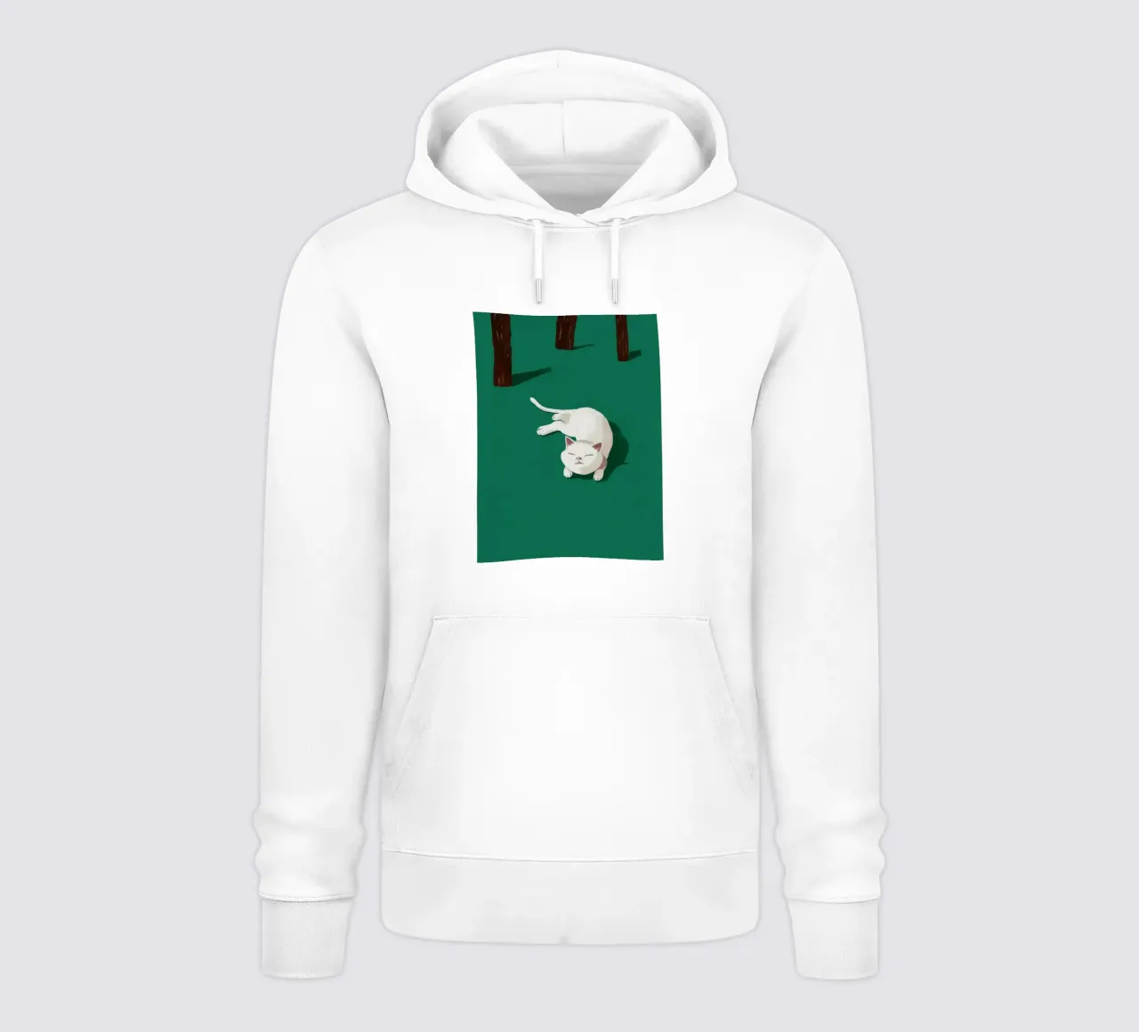 Felino di foresta felpa con cappuccio da Stone Patina