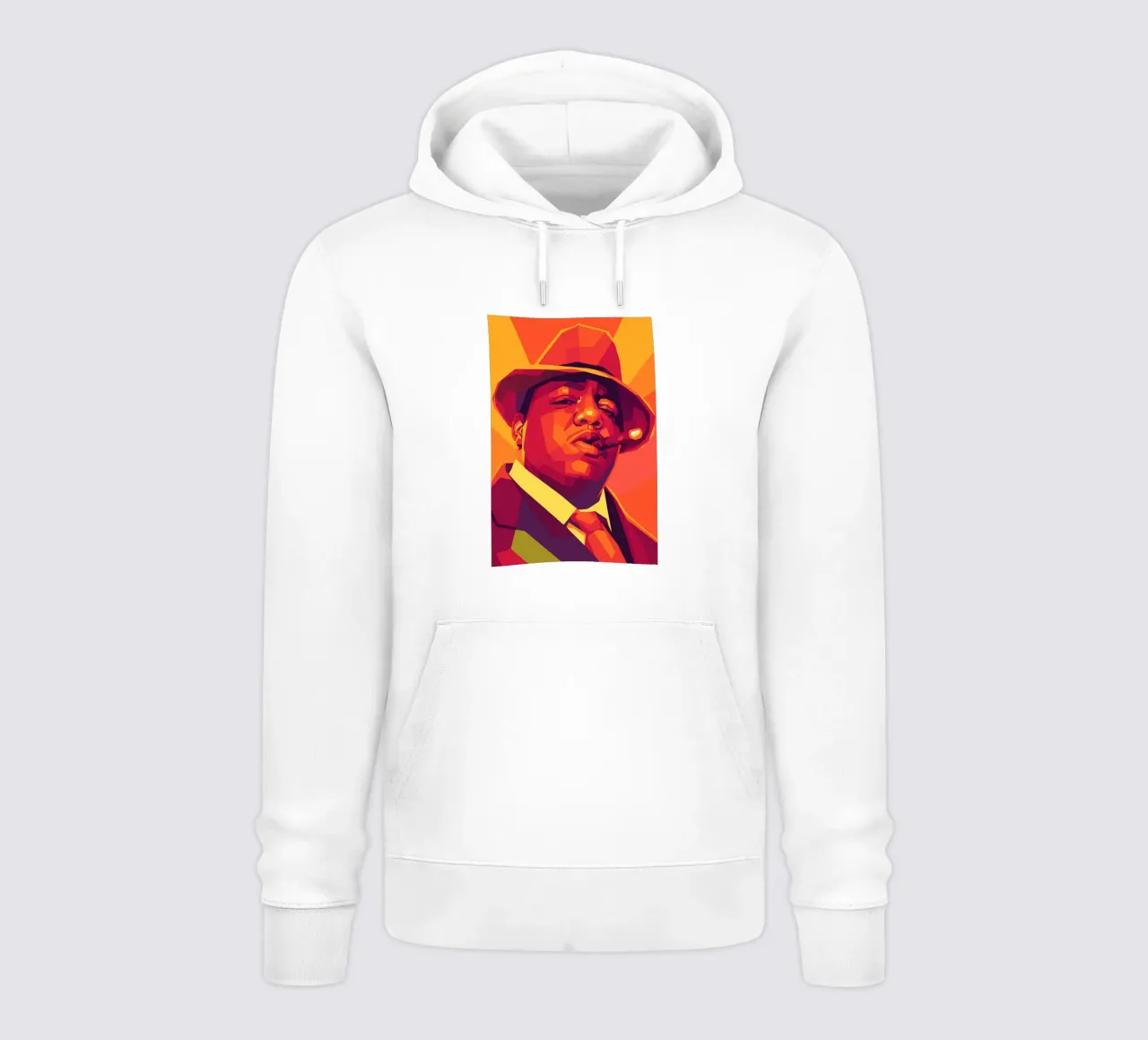poppa big retro pop art wpap sudadera con capucha de aiswa