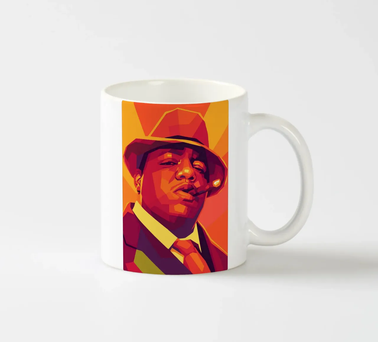 poppa big retro pop art wpap tazza in ceramica da aiswa