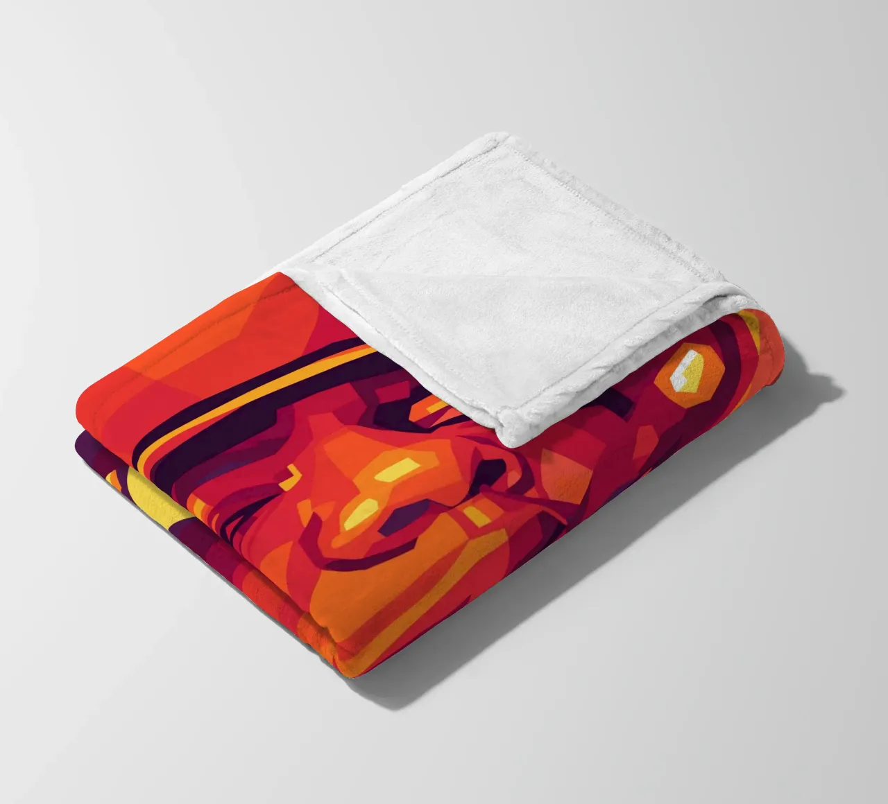 poppa big retro pop art wpap coperta in pile da aiswa