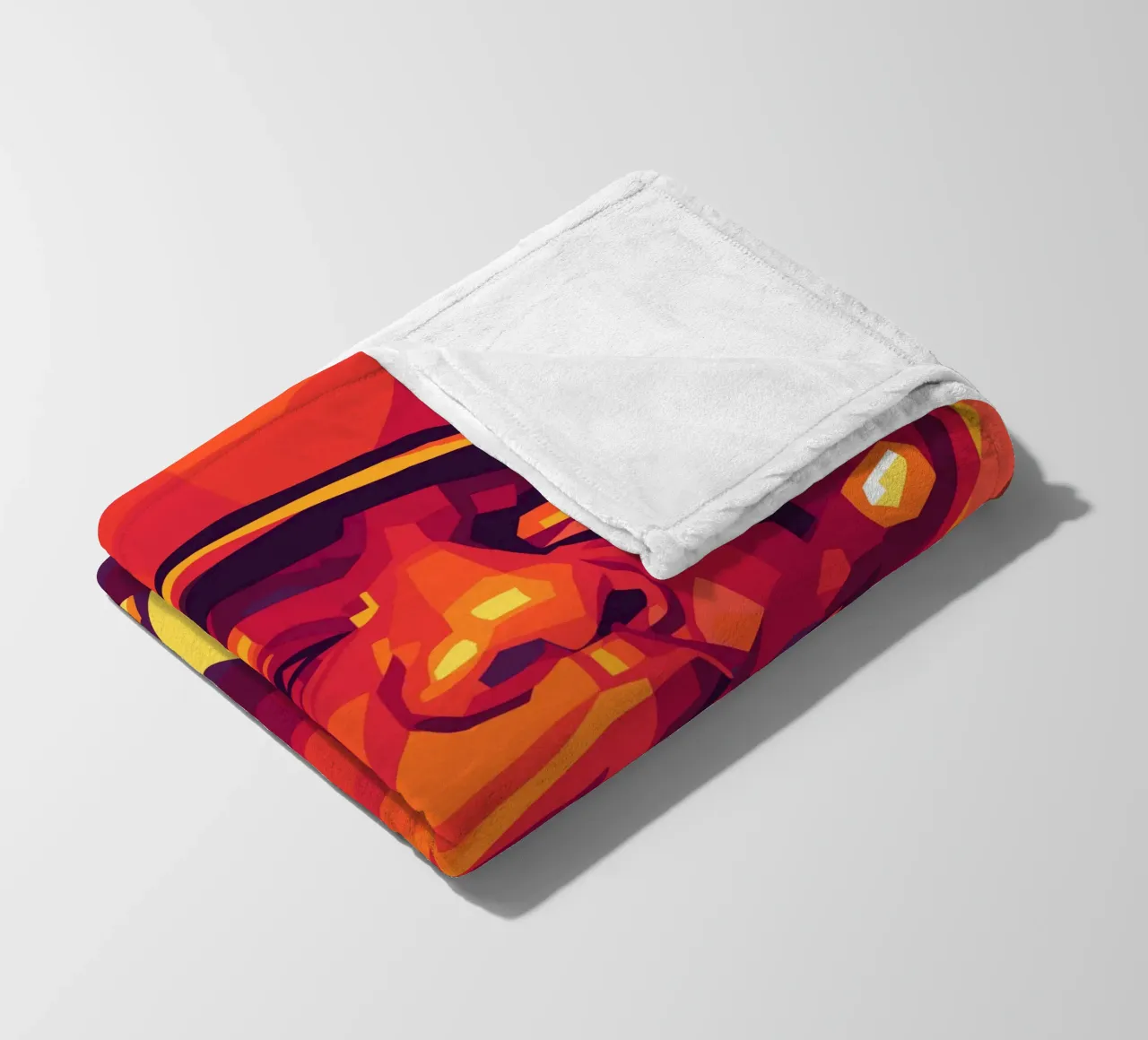 poppa big retro pop art wpap coperta in pile da aiswa