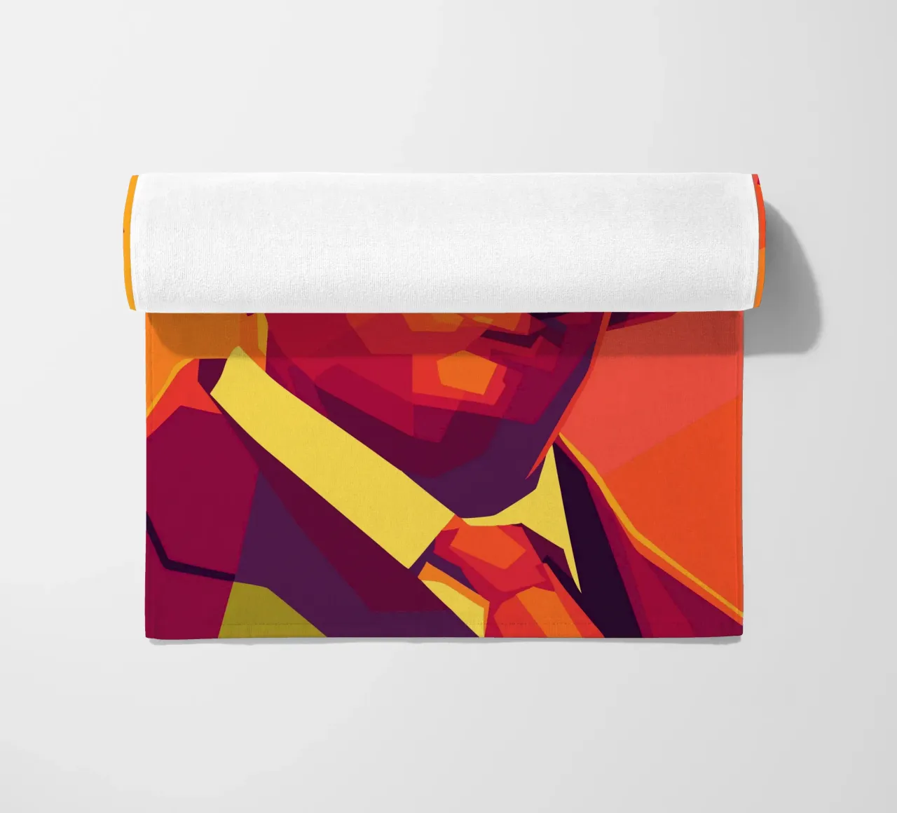 poppa big retro pop art wpap telo mare da aiswa