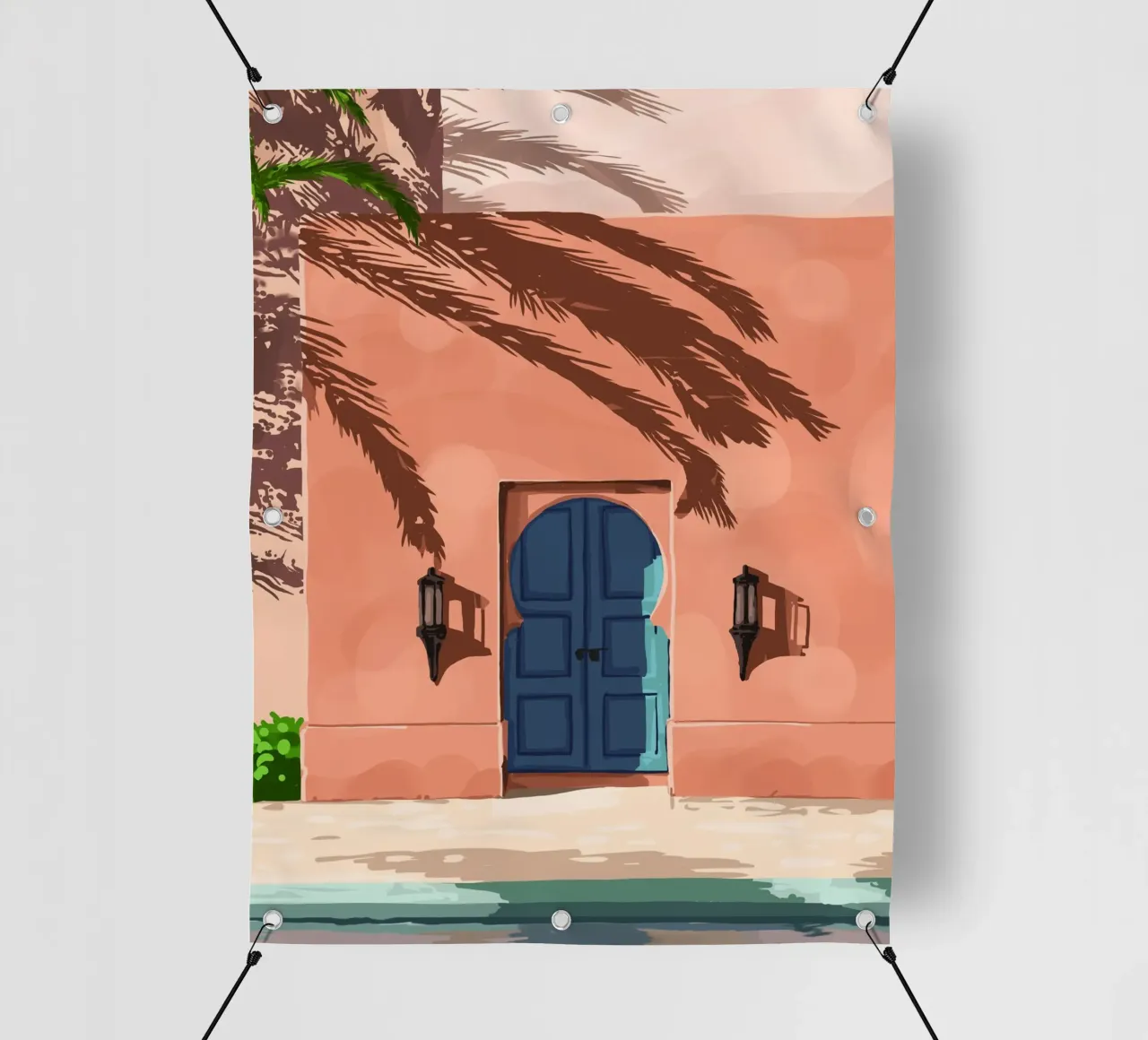 Vivere con lentezza telo in pvc da 83oranges