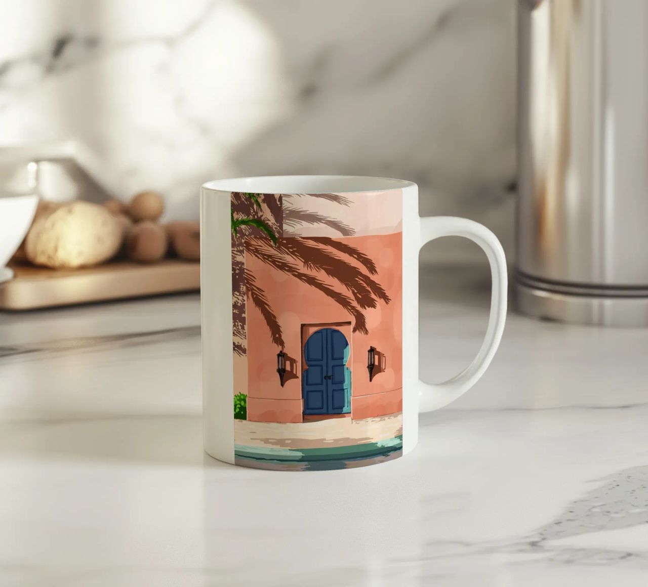 Vivere con lentezza tazza in ceramica da 83oranges