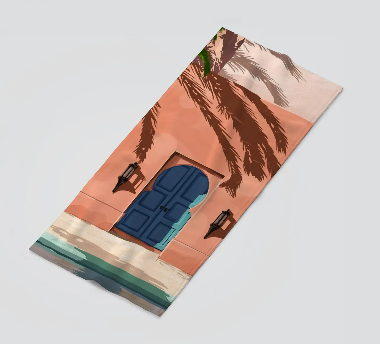 Vivere con lentezza telo mare da 83oranges