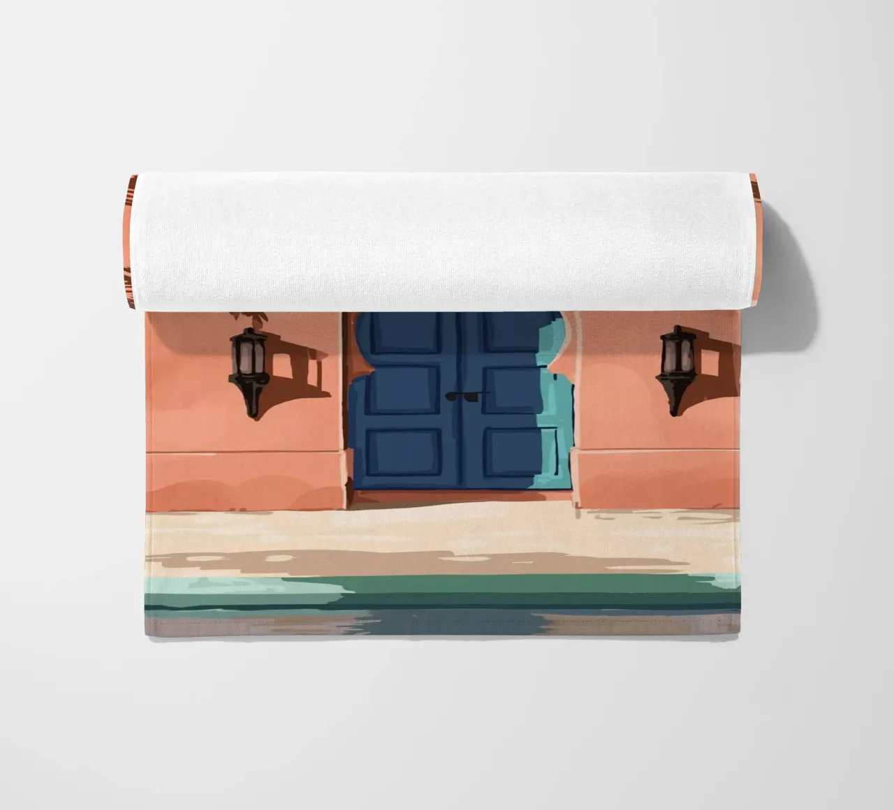 Vivere con lentezza telo mare da 83oranges