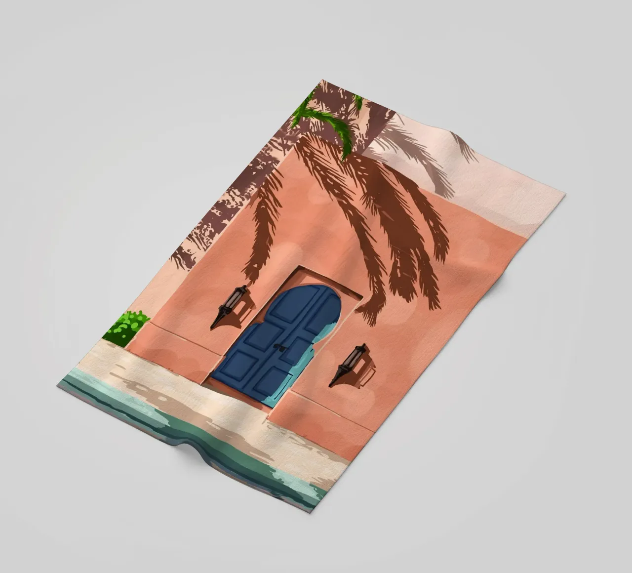 Vivere con lentezza telo mare da 83oranges