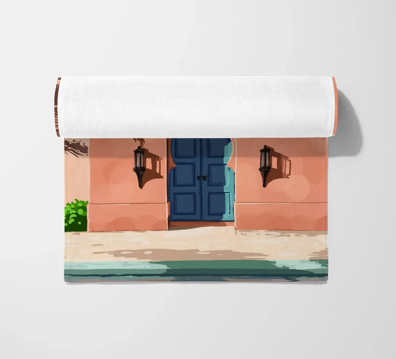 Vivere con lentezza telo mare da 83oranges