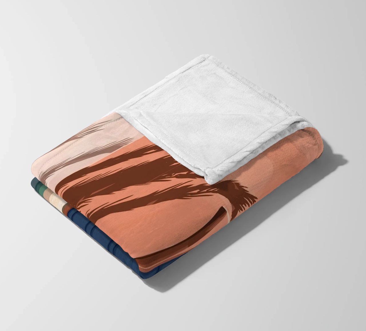 Vivere con lentezza coperta in pile da 83oranges