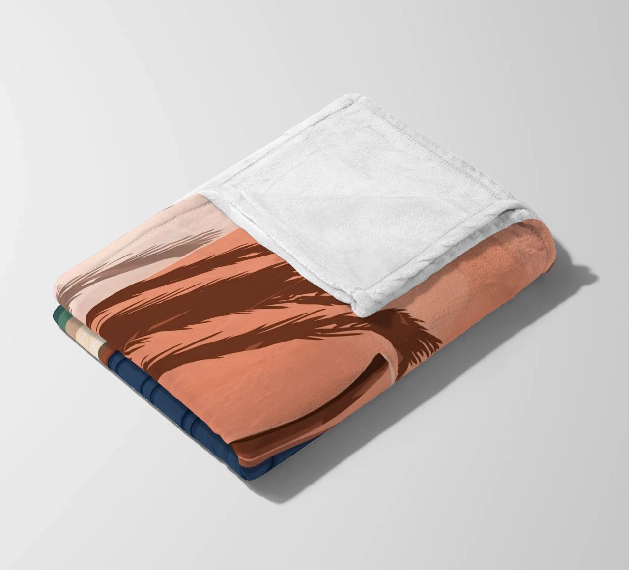 Vivere con lentezza coperta in pile da 83oranges