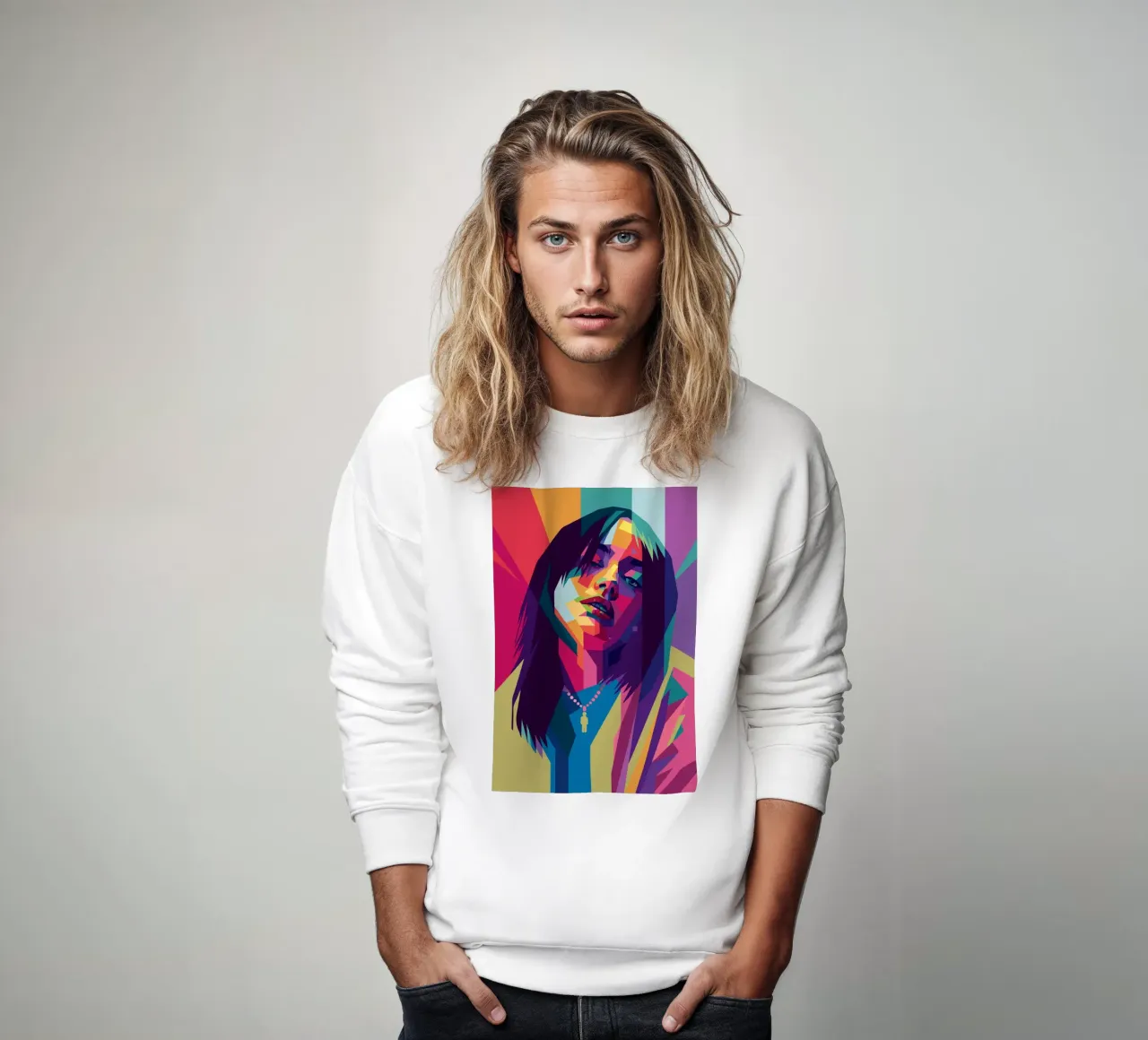 retro pop art wpap Sweatshirt von aiswa