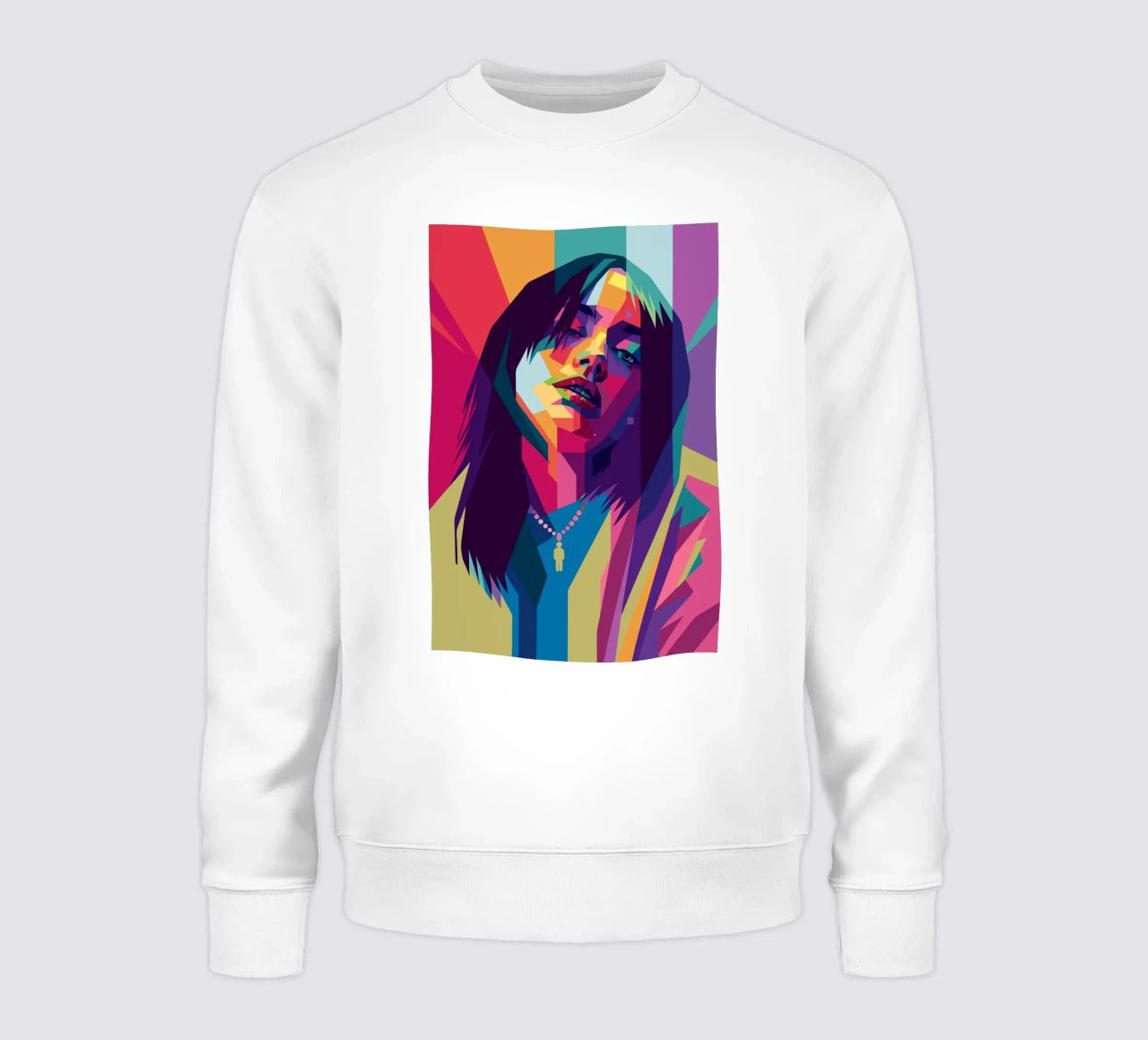 retro pop art wpap felpa da aiswa