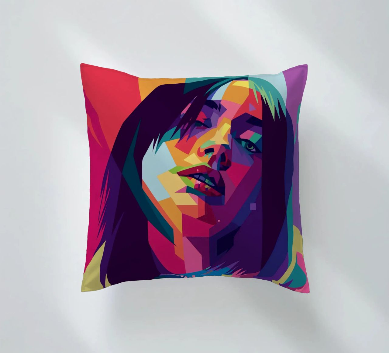 retro pop art wpap cuscino da aiswa
