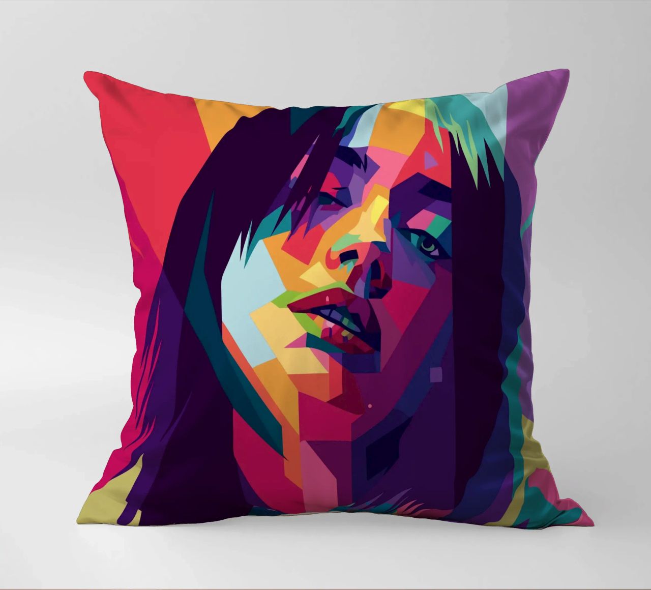 retro pop art wpap cuscino da aiswa