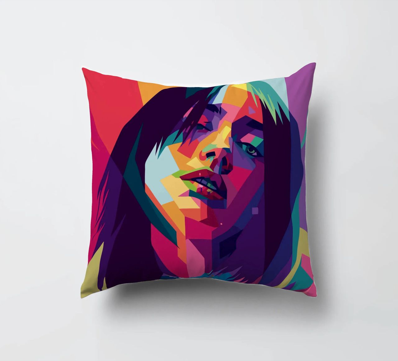 retro pop art wpap cuscino da aiswa