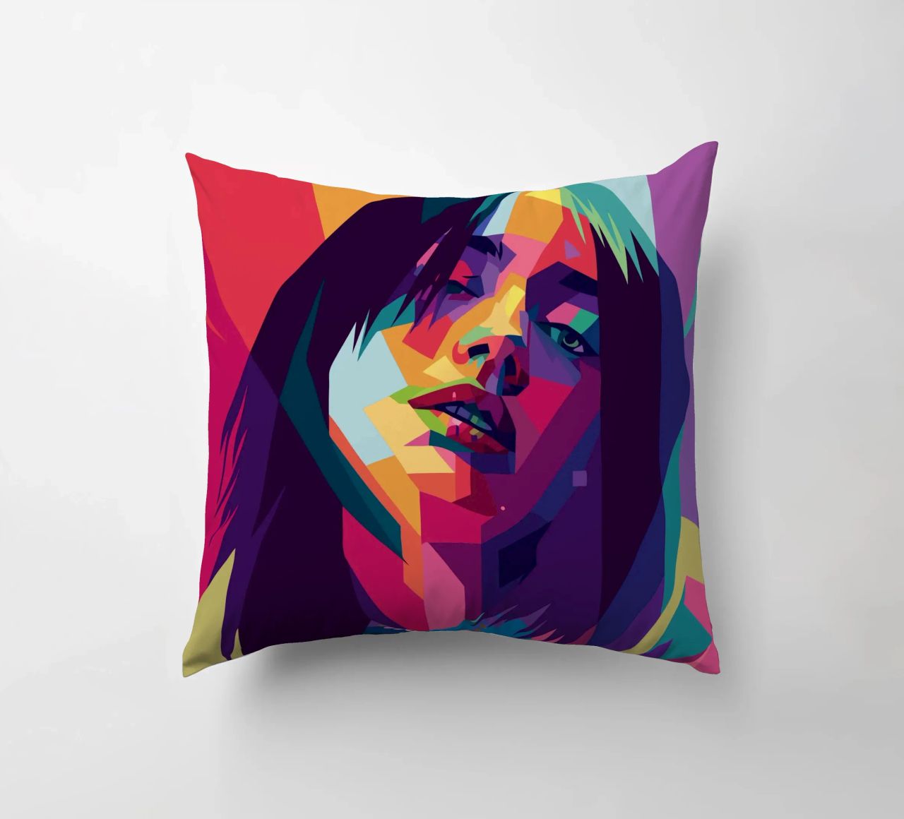 retro pop art wpap cuscino da aiswa