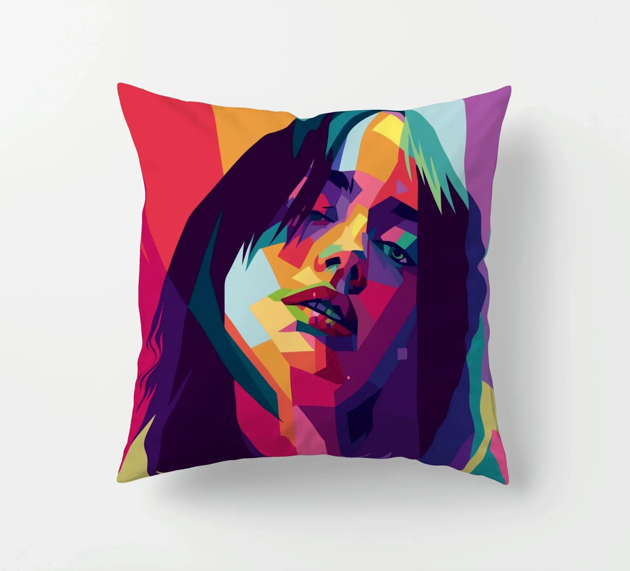 retro pop art wpap cuscino da aiswa