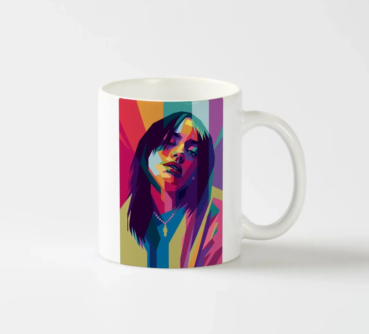 retro pop art wpap Keramik Tasse von aiswa