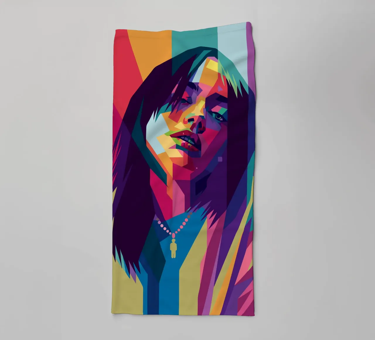 arte pop retro wpap toalla de baño de aiswa