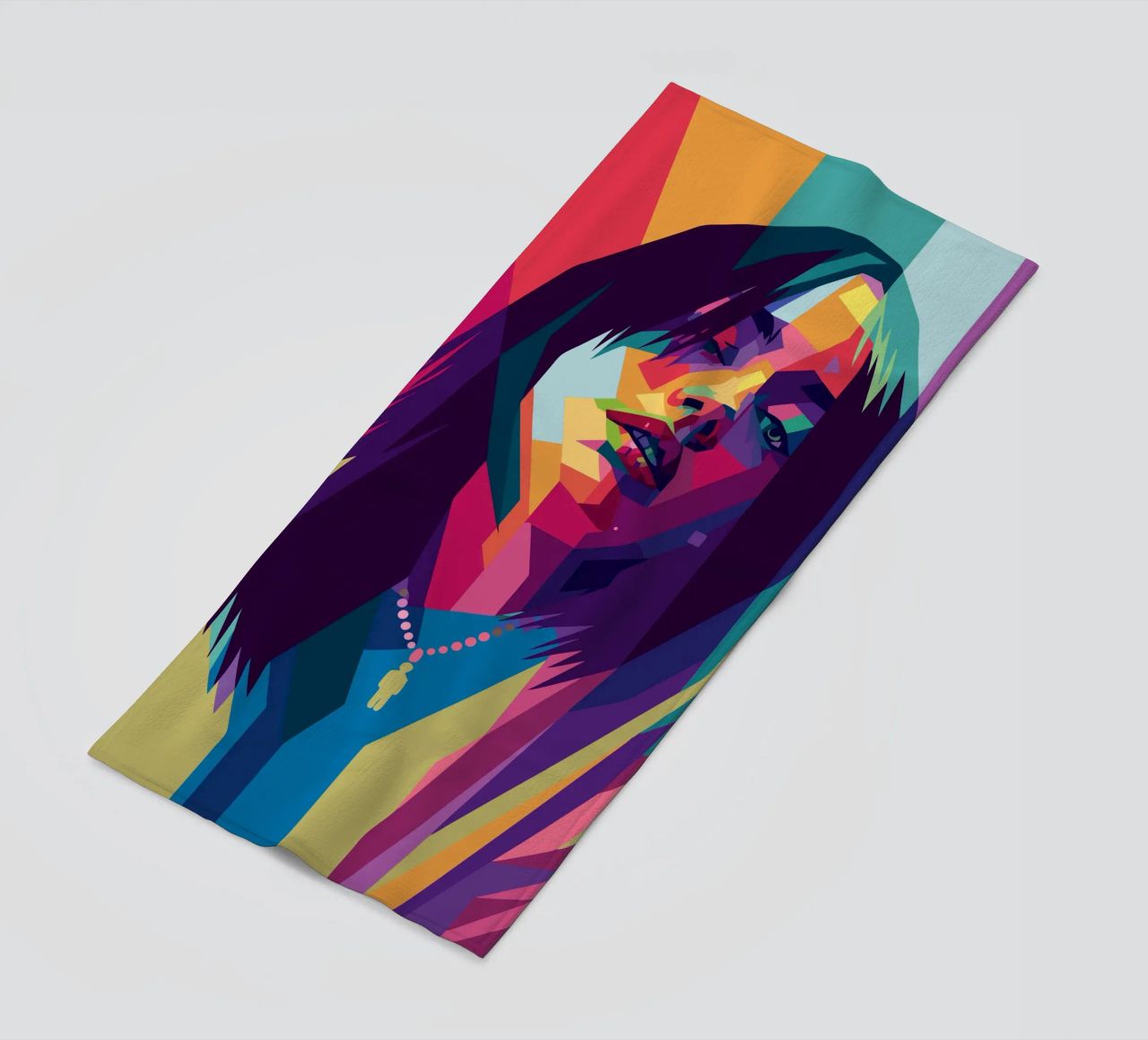 retro pop art wpap telo mare da aiswa
