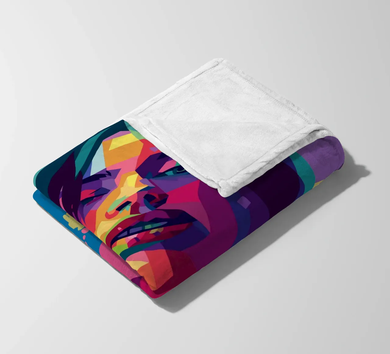 retro pop art wpap coperta in pile da aiswa