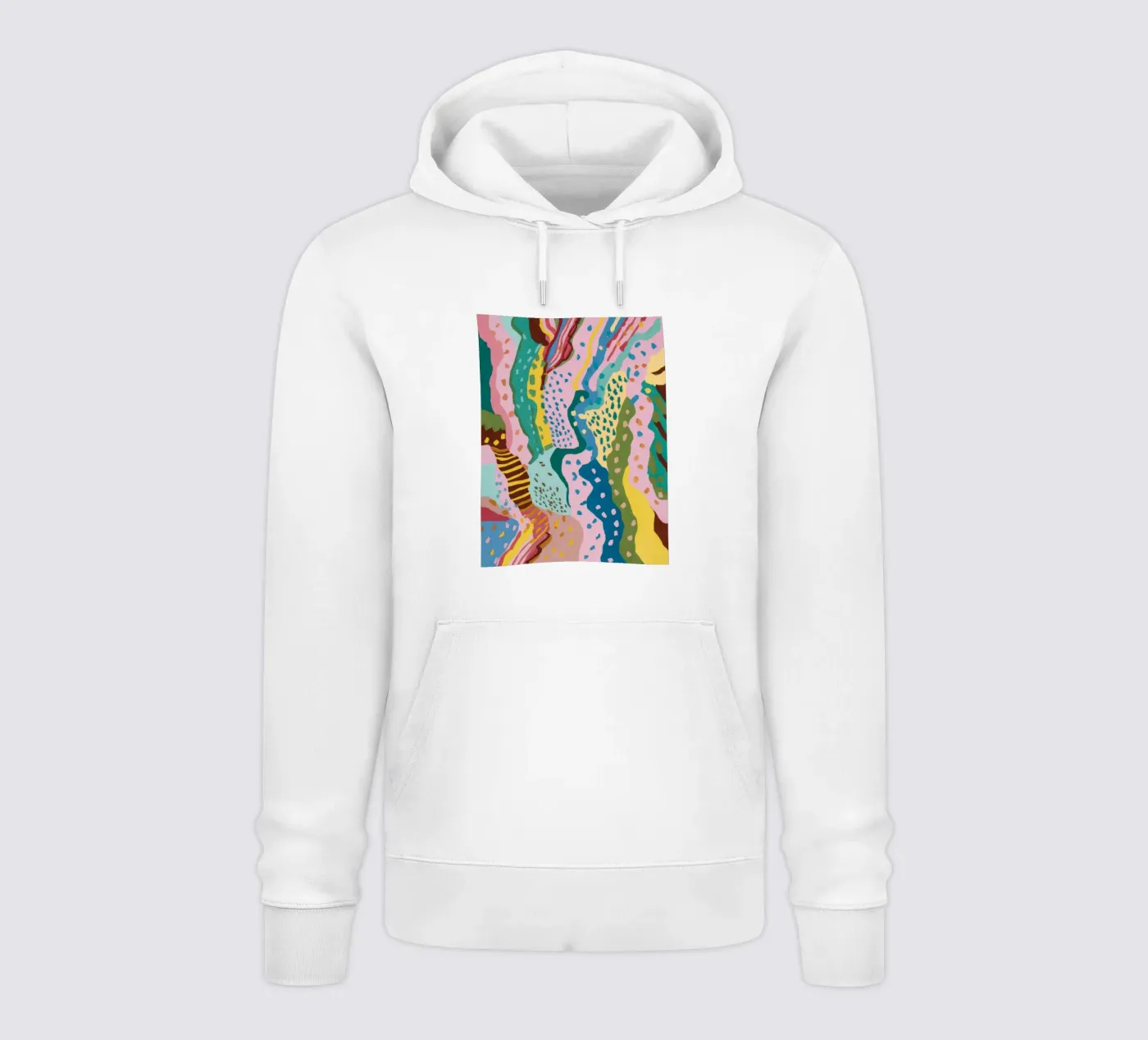 Wavy Pattern Flow hoodie by Haven Mirage