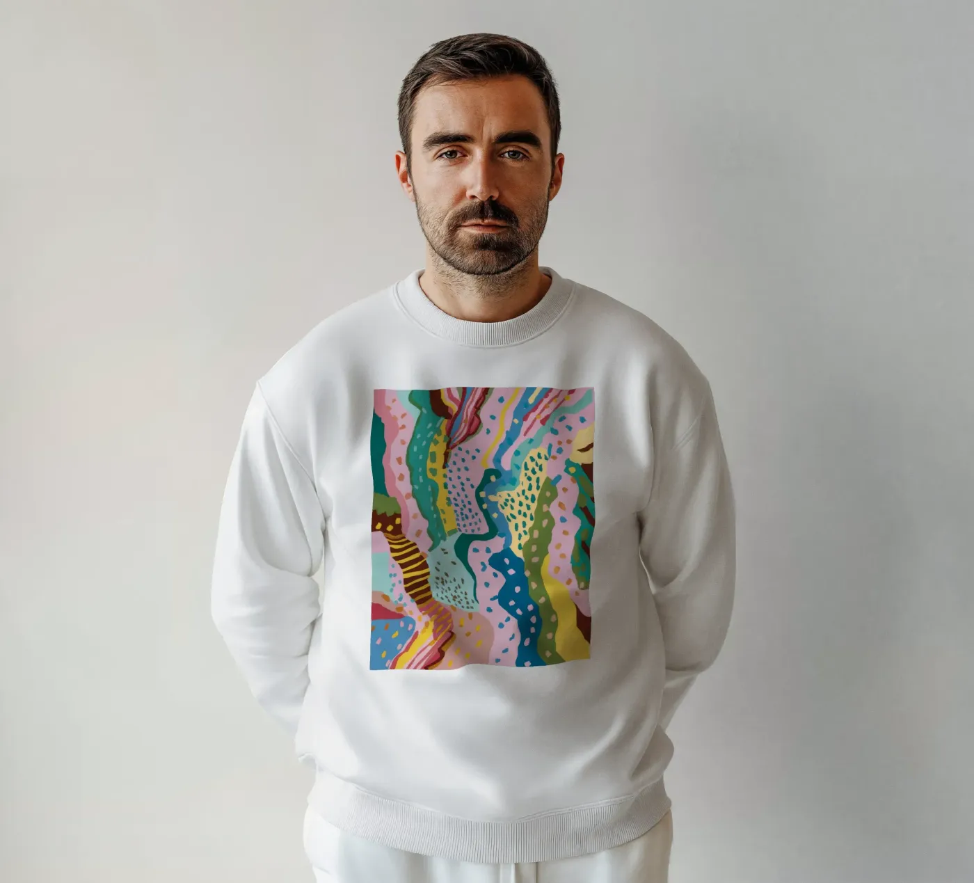 Wavy Pattern Flow sweat de Haven Mirage