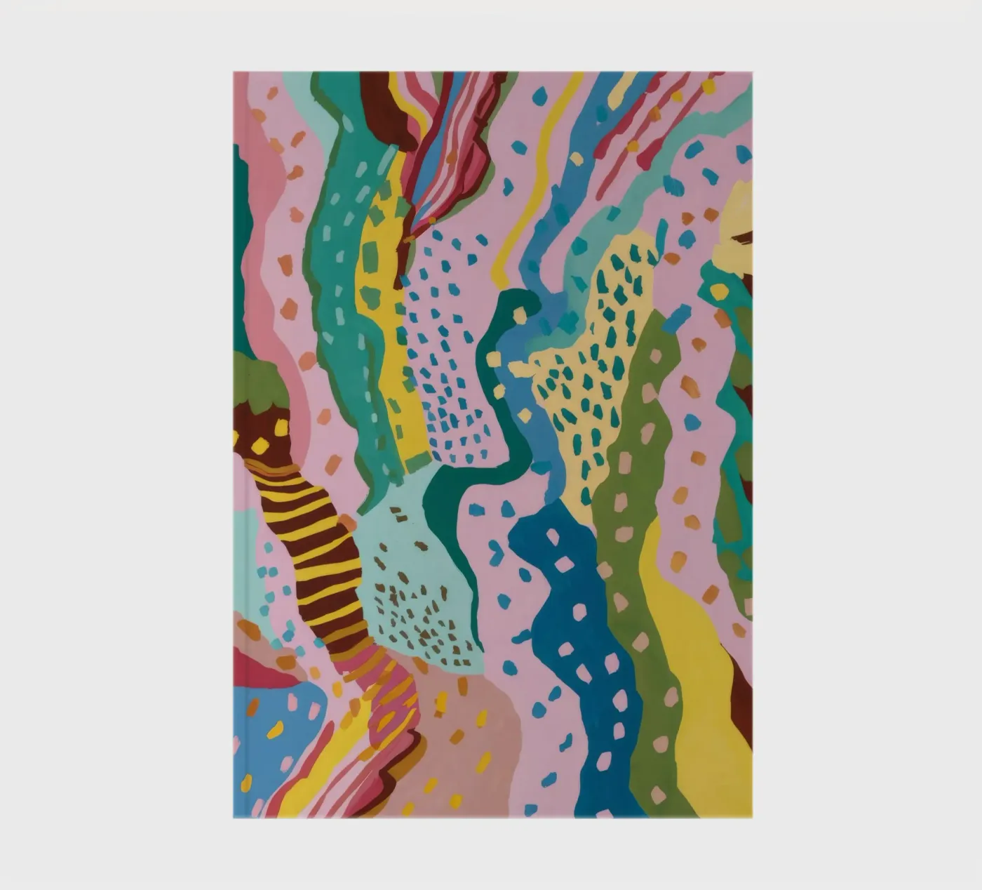 Wavy Pattern Flow notebook by Haven Mirage