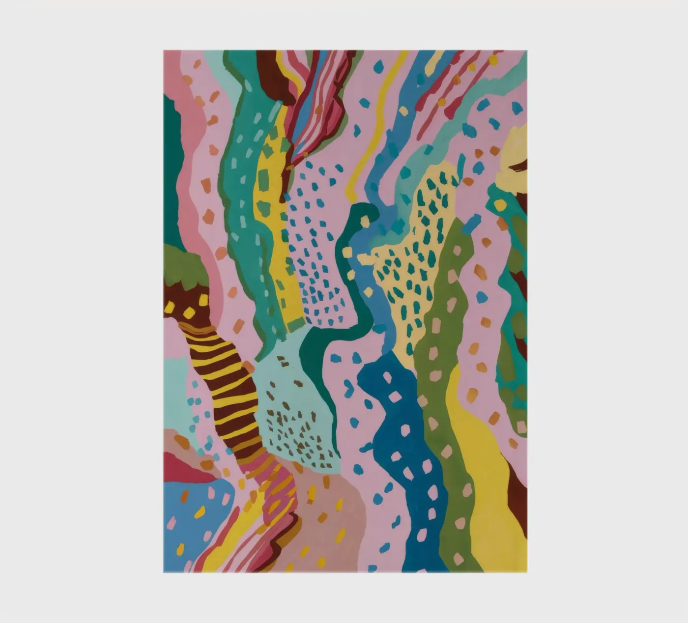 Wavy Pattern Flow notebook by Haven Mirage