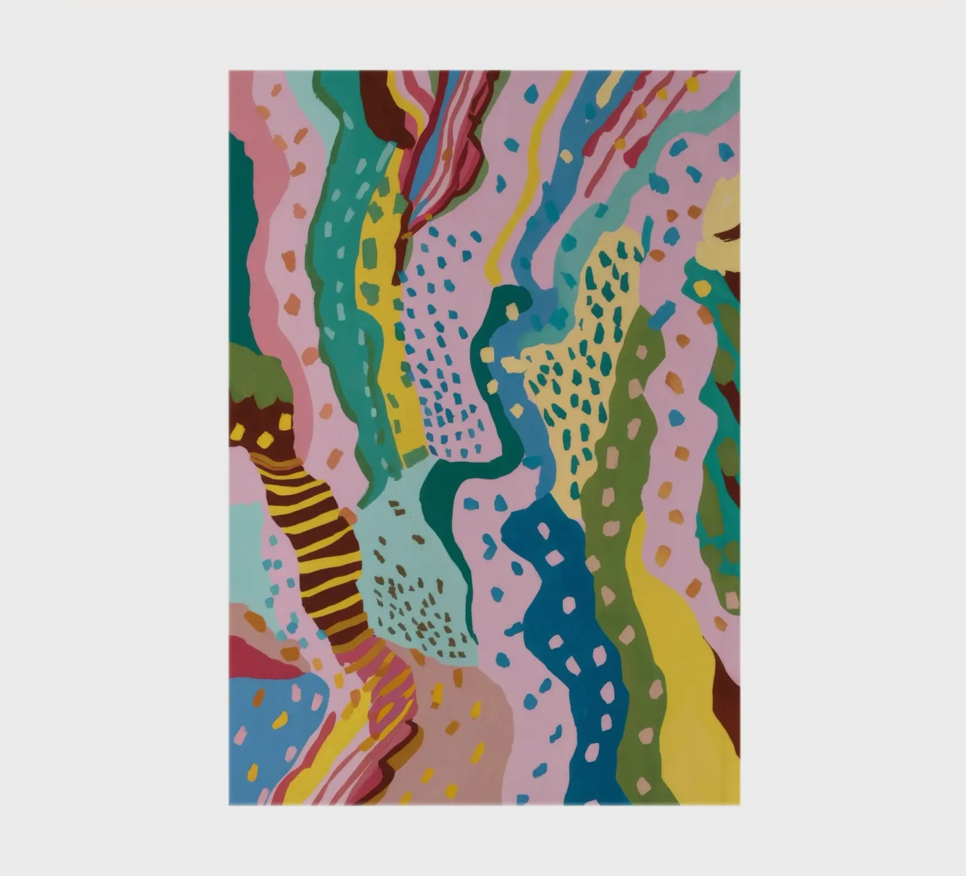 Flux de motifs ondulés carnet de Haven Mirage