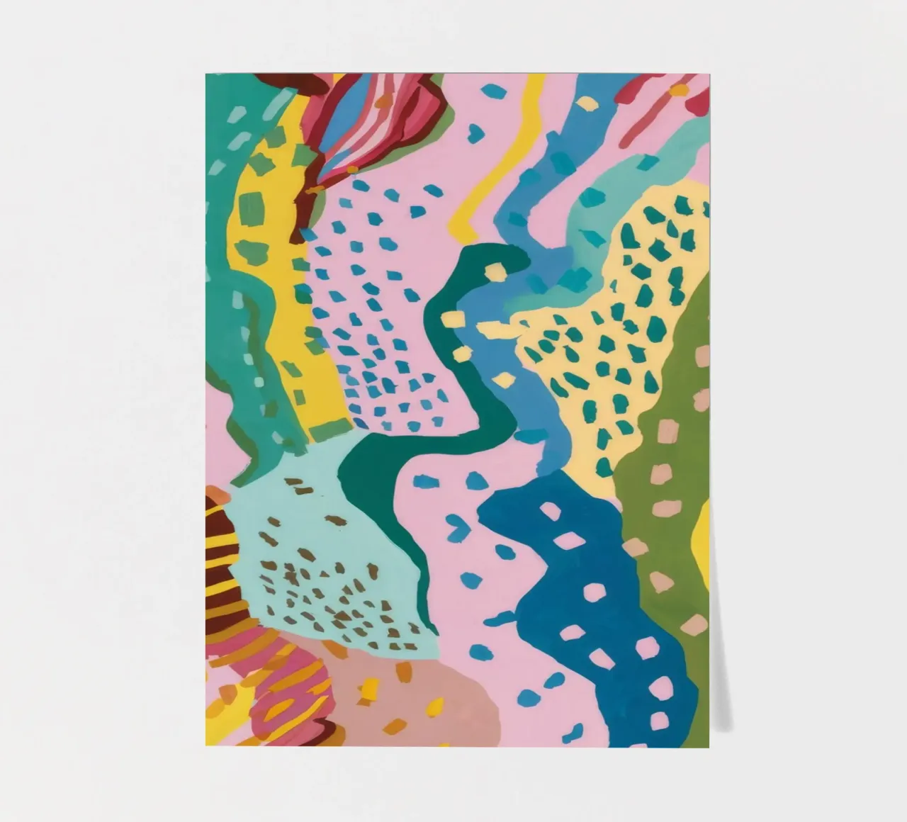 Wavy Pattern Flow sticker sheet by Haven Mirage