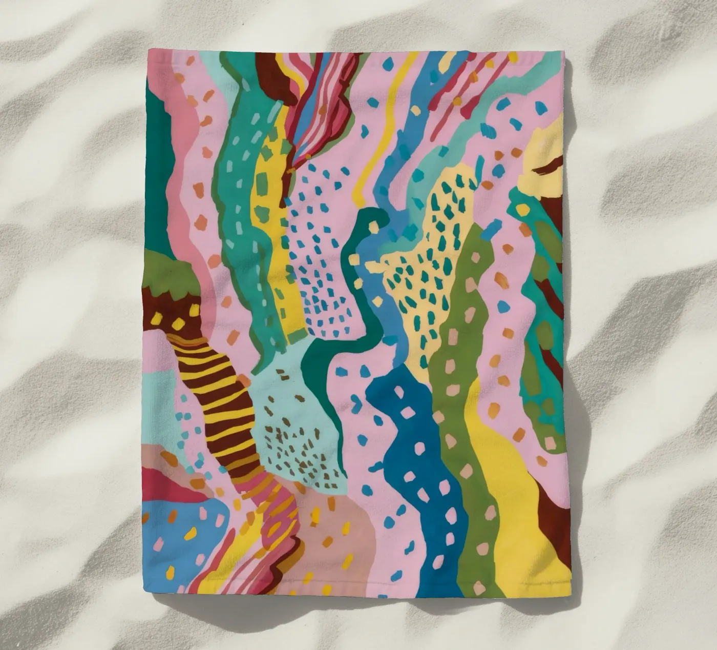 Wavy Pattern Flow telo mare da Haven Mirage