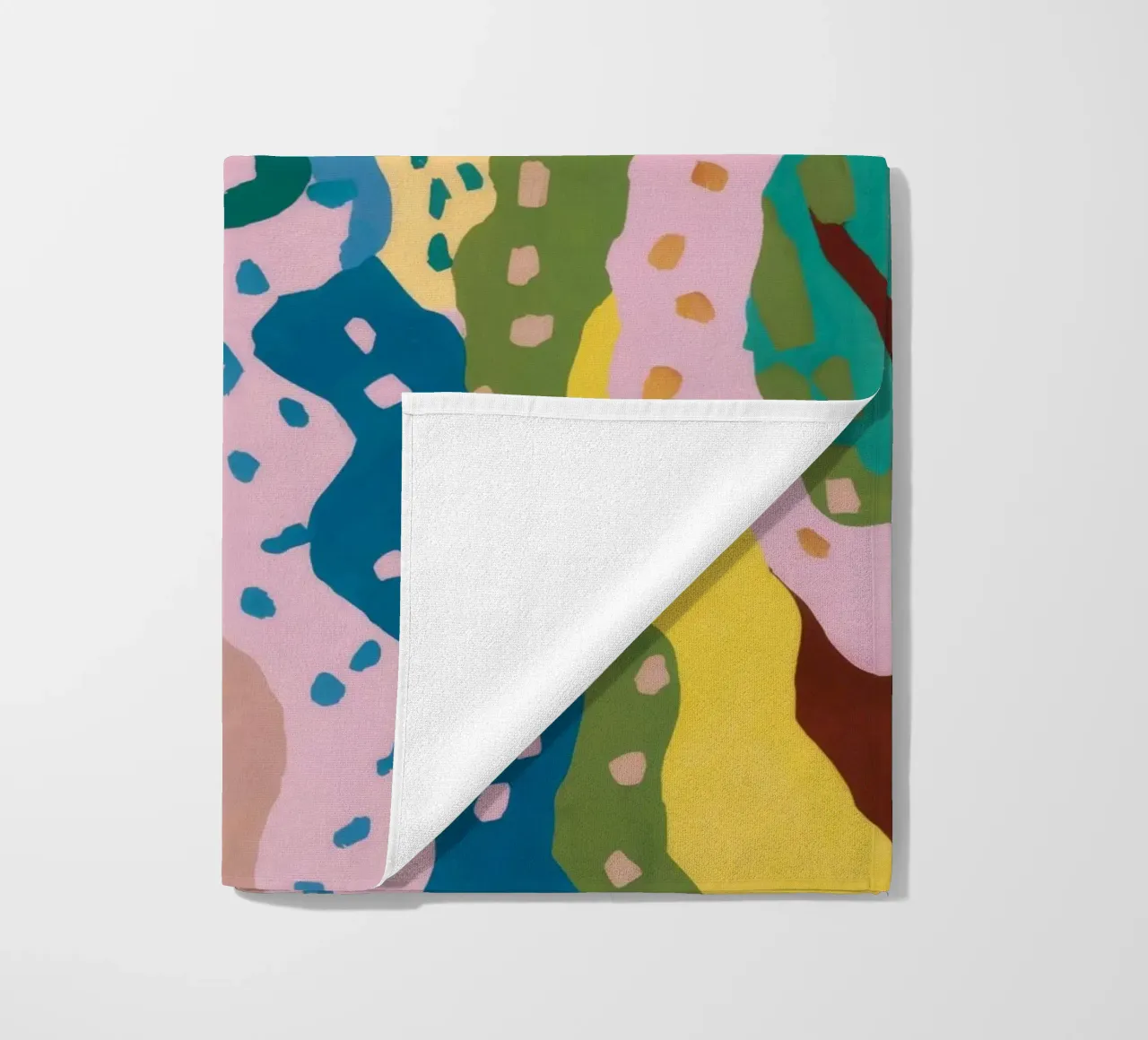 Wavy Pattern Flow beach towel by Haven Mirage