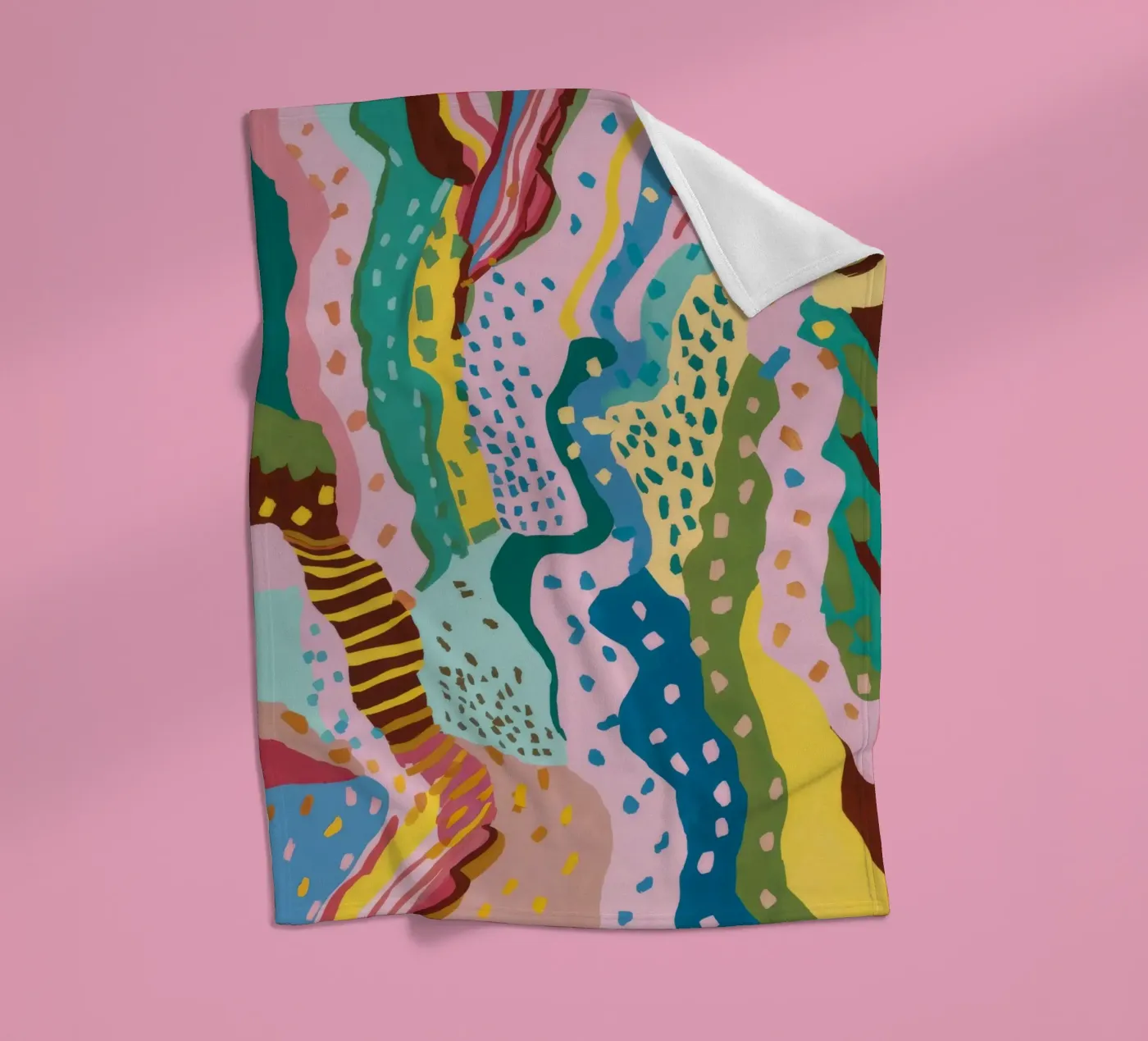 Wavy Pattern Flow coperta in pile da Haven Mirage