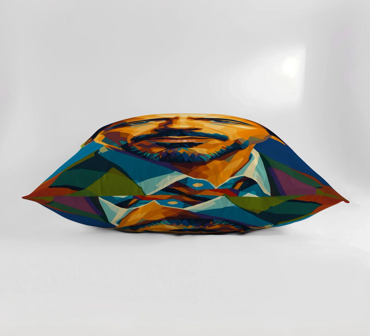 robert downey jr retro pop art wpap decorative cushion by aiswa