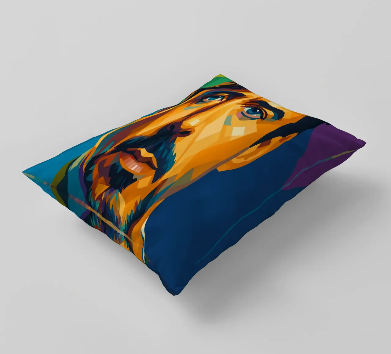 robert downey jr retro pop art wpap cuscino da aiswa