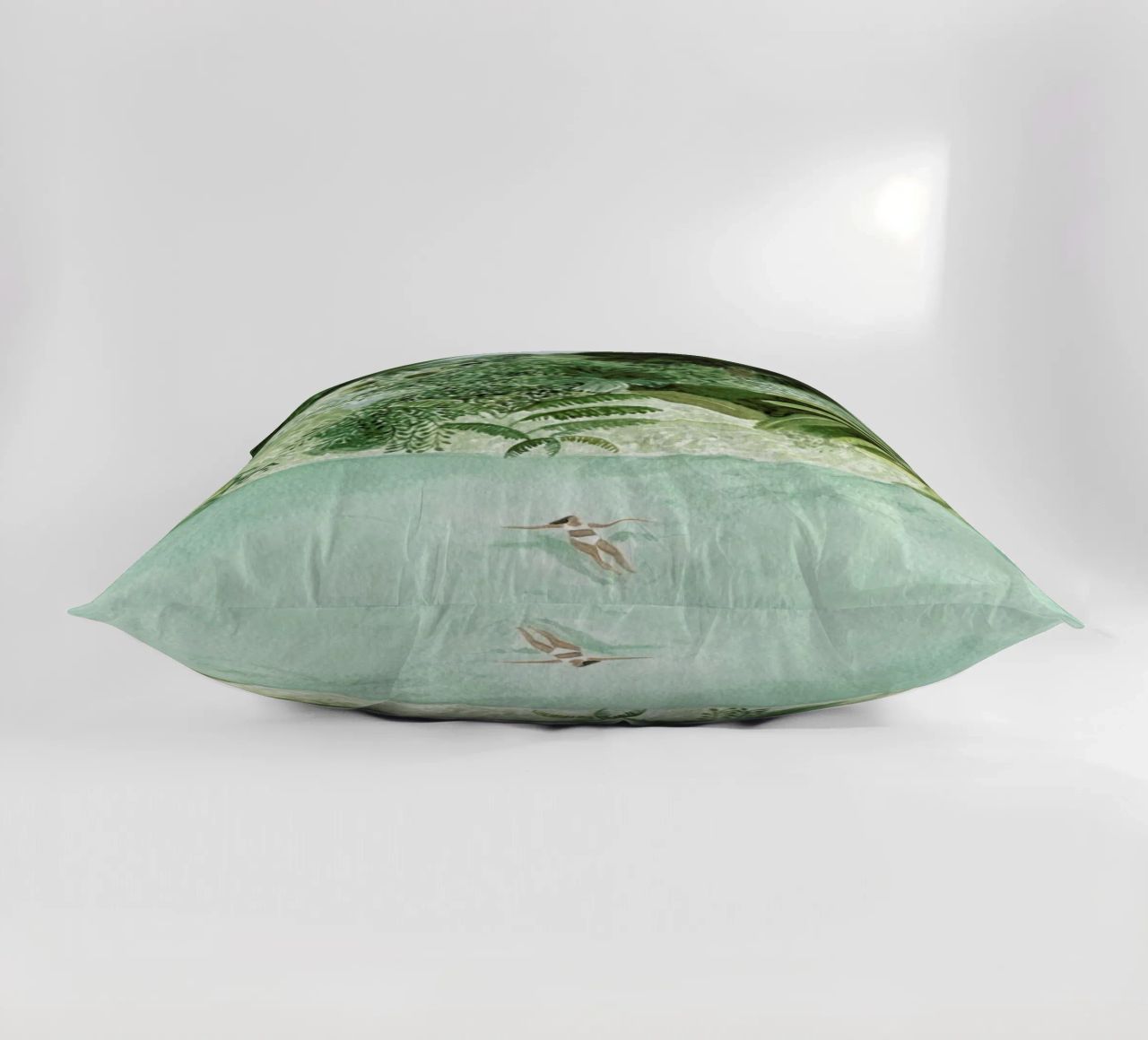 Bathing Girl decorative cushion by Isabelle Vandeplassche