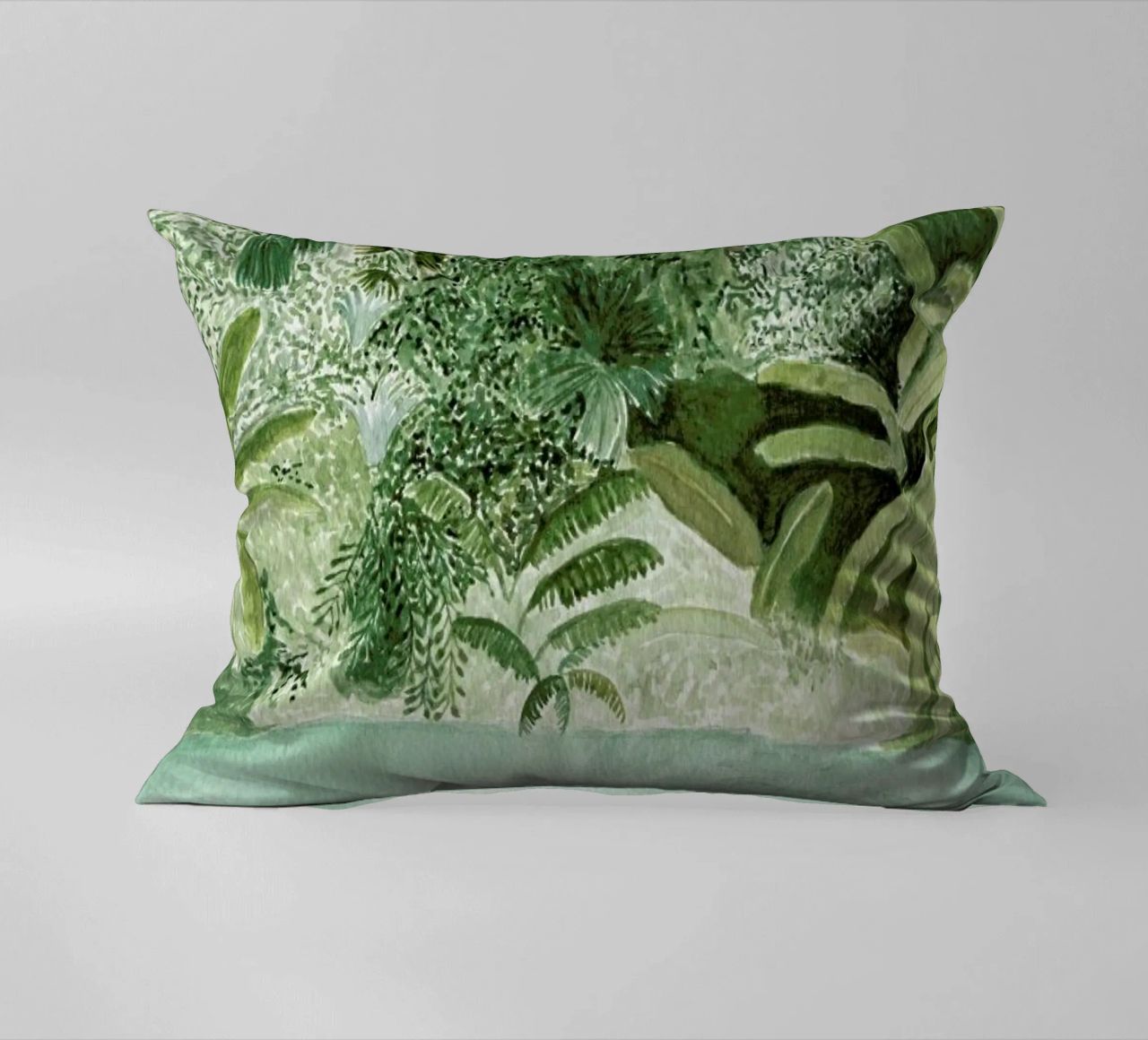 Bathing Girl decorative cushion by Isabelle Vandeplassche