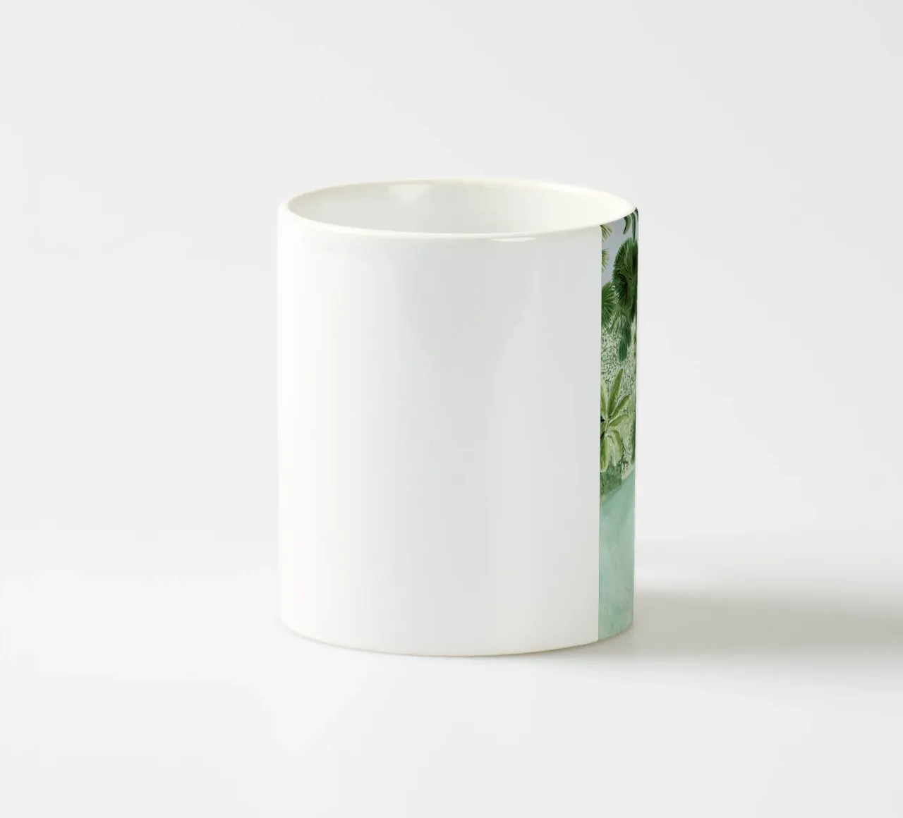 Bathing Girl ceramic mug by Isabelle Vandeplassche