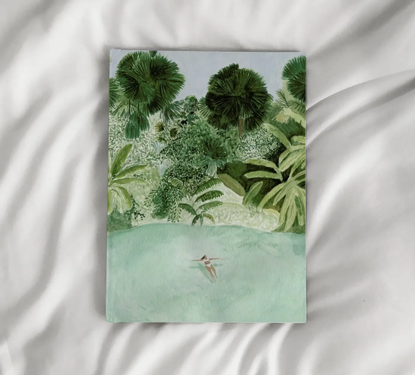 Bathing Girl notebook by Isabelle Vandeplassche