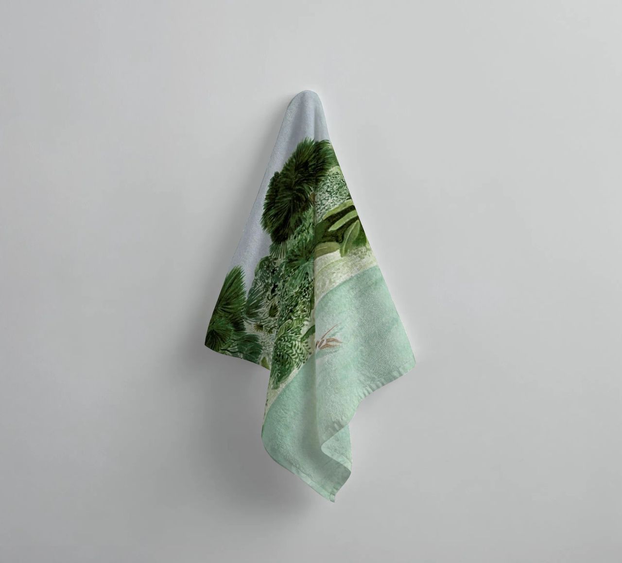 Bathing Girl towel by Isabelle Vandeplassche