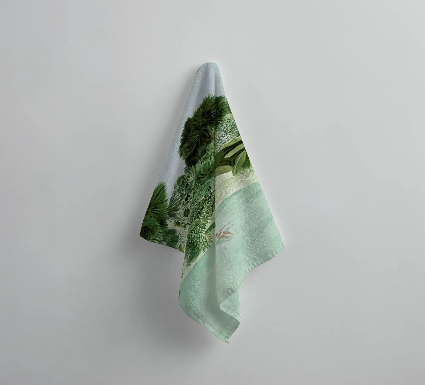 Bathing Girl towel by Isabelle Vandeplassche