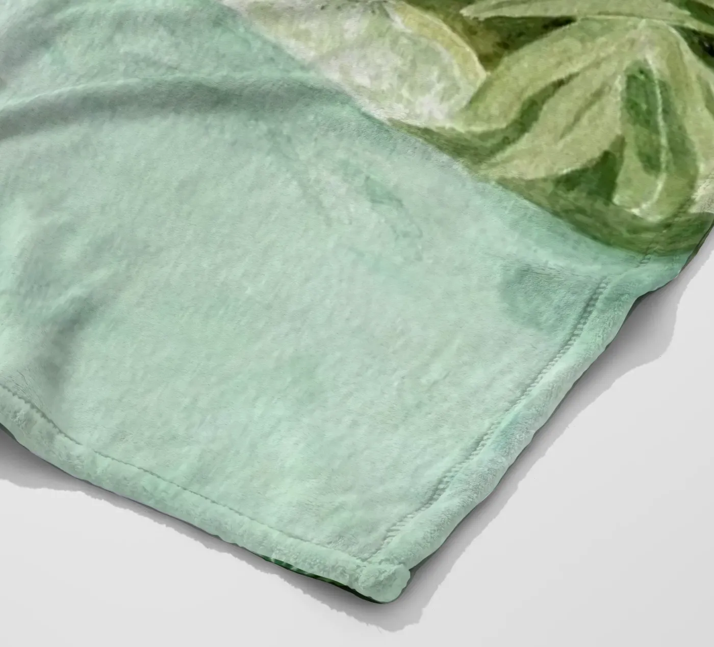Bathing Girl fleece blanket by Isabelle Vandeplassche