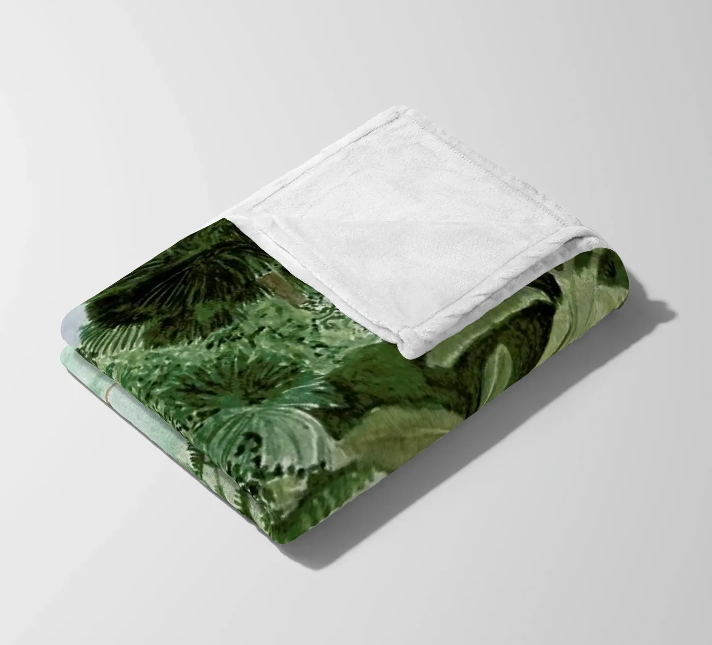 Bathing Girl fleece blanket by Isabelle Vandeplassche